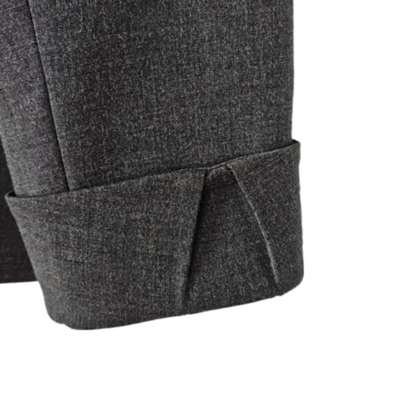 Tahari Blazer Bow Button Gray Size 12 - Picture 4 of 7